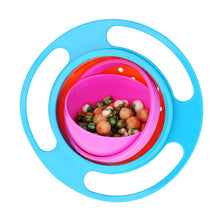 Load image into Gallery viewer, Baby Bowl Universal Gyro Bowl Practical Design Children 360 Degrees Rotate Balance Gyro Umbrella Bowl Spill-Proof Bowl Tableware