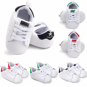 Toddler Baby Prewalkers Shoes Newborn Babies Boys Girls Soft Soled Crib Shoes Prewalker Accesorries