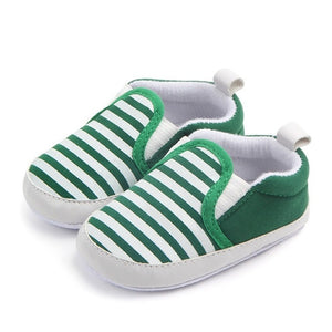 Baby Shoes Boy Girl Star Solid Sneaker Cotton Soft Sole Newborn Infant First Walkers Anti-Slip Toddler Casual Canvas Crib Shoes