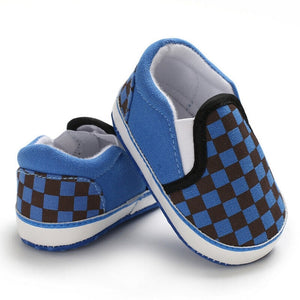 2019 Baby Soft Sole Crib Shoes Infant Boy Girl Plaids First Walker Toddler Anti-Slip 0-18 Months