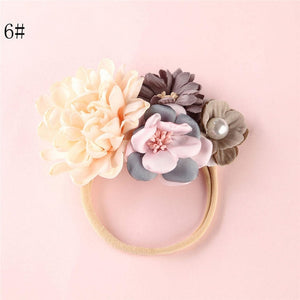 BalleenShiny Fashion Florals Headband For Newborn Babies