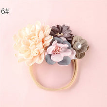 Load image into Gallery viewer, BalleenShiny Fashion Florals Headband For Newborn Babies