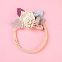 Load image into Gallery viewer, BalleenShiny Fashion Florals Headband For Newborn Babies