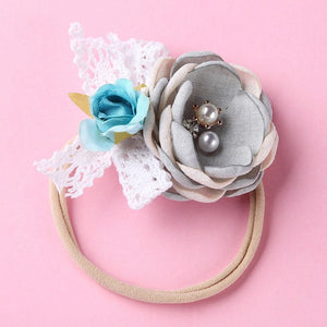 BalleenShiny Fashion Florals Headband For Newborn Babies