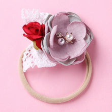 Load image into Gallery viewer, BalleenShiny Fashion Florals Headband For Newborn Babies