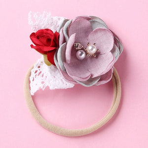 BalleenShiny Fashion Florals Headband For Newborn Babies