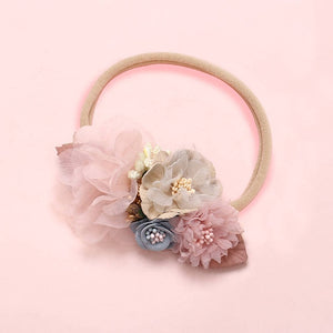 BalleenShiny Fashion Florals Headband For Newborn Babies