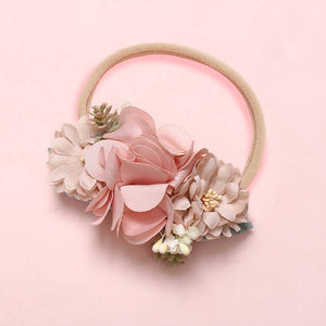 BalleenShiny Fashion Florals Headband For Newborn Babies