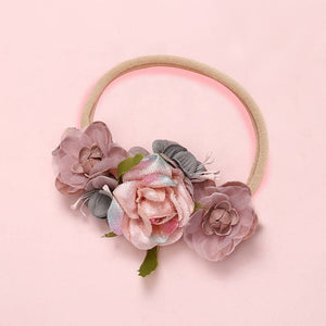 BalleenShiny Fashion Florals Headband For Newborn Babies