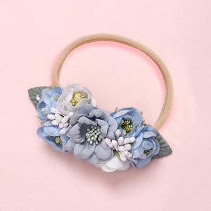 BalleenShiny Fashion Florals Headband For Newborn Babies