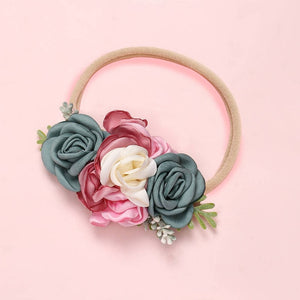 BalleenShiny Fashion Florals Headband For Newborn Babies