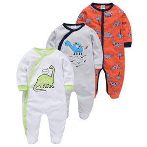 5pcs Sleepers Baby Pyjamas/Rompers For Newborn Baby Girl And Baby Boy