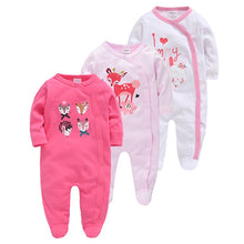 Load image into Gallery viewer, 5pcs Sleepers Baby Pyjamas/Rompers For Newborn Baby Girl And Baby Boy