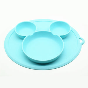 Colourful Baby Silicone Plate / Kids Bowl & Tableware