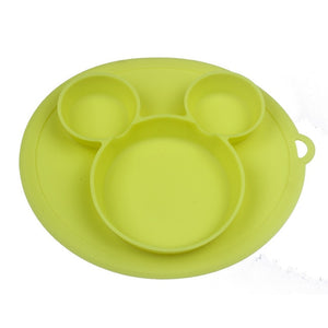 Colourful Baby Silicone Plate / Kids Bowl & Tableware