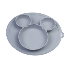 Load image into Gallery viewer, Colourful Baby Silicone Plate / Kids Bowl &amp; Tableware