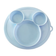 Load image into Gallery viewer, Colourful Baby Silicone Plate / Kids Bowl &amp; Tableware