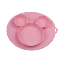 Load image into Gallery viewer, Colourful Baby Silicone Plate / Kids Bowl &amp; Tableware