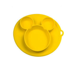 Colourful Baby Silicone Plate / Kids Bowl & Tableware