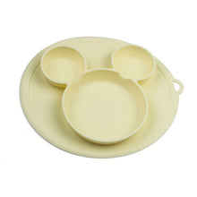 Load image into Gallery viewer, Colourful Baby Silicone Plate / Kids Bowl &amp; Tableware