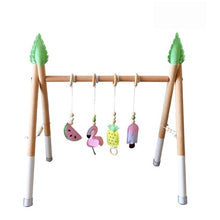 Load image into Gallery viewer, 1Set Nordic Style | Baby Gym Play | Nursery Sensory Ring-pull | Toy Wooden Frame Infant Room Toddler Clothes Rack Gift Kids Room Decor