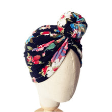 Load image into Gallery viewer, Mom and Baby Headbands Spring and Autumn Leopard Flower Printed Turban Infant Headwrap Hair Accessories for Newborn