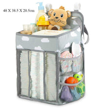 Load image into Gallery viewer, Newborn Baby Bed/Crib Hanging Storage Organizer