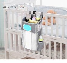 Load image into Gallery viewer, Newborn Baby Bed/Crib Hanging Storage Organizer