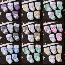 Load image into Gallery viewer, 5 Pair/lot new cotton thick baby toddler socks (suitable for autumn and winter)