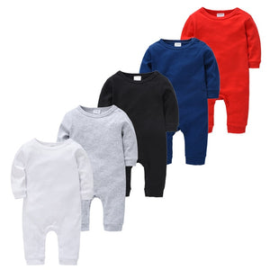 5pcs Sleepers Baby Pyjamas/Rompers For Newborn Baby Girl And Baby Boy