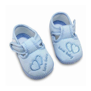 Baby Shoes Boy Girl Star Solid Sneaker Cotton Soft Sole Newborn Infant First Walkers Anti-Slip Toddler Casual Canvas Crib Shoes