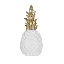 Load image into Gallery viewer, Creative Pineapple Ananas Decoration Nordic Fruit Shape Golden Pineapple Decoration Resin Black White Home Bedroom Desktop Decor