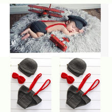 Load image into Gallery viewer, newborn photography props crothet baby clothes boy clothing boys  accessories infant  girl costume crocheted handmade outfit