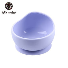 Load image into Gallery viewer, Silicone Baby Feeding Set Waterproof Spoon &amp; Bowl