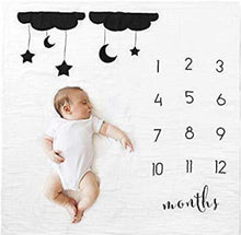 Load image into Gallery viewer, Monthly Growth Bedding Decor For Newborn Baby