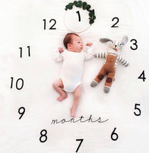 Load image into Gallery viewer, Monthly Growth Bedding Decor For Newborn Baby