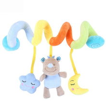 Load image into Gallery viewer, Toy Baby Stroller Comfort Stuffed Animal Rattle Mobile Infant Stroller Toys For Baby Hanging Bed Bell Crib Rattles Toys Gifts