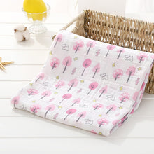 Load image into Gallery viewer, 120cm*110cm Swaddle Blanket Baby Blanket Bamboo Muslin Blanket 120 Baby Blankets Newborn Blanket Swaddle Cotton