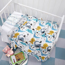 Load image into Gallery viewer, Baby Muslin Swaddle Blankets 70%bamboo + 30%cotton Baby Blanket Newborn Bath Towel Muslin Diaper