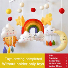 Load image into Gallery viewer, Baby Mobile Rattles Toys 0-12 Months for Baby Newborn Crib Bed Bell Oyuncak Toddler Rattles Carousel for Cots Kids Handmade Toy