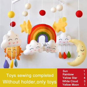 Baby Mobile Rattles Toys 0-12 Months for Baby Newborn Crib Bed Bell Oyuncak Toddler Rattles Carousel for Cots Kids Handmade Toy