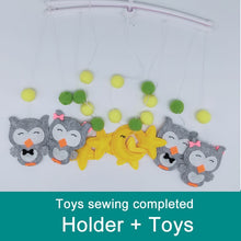 Load image into Gallery viewer, Baby Mobile Rattles Toys 0-12 Months for Baby Newborn Crib Bed Bell Oyuncak Toddler Rattles Carousel for Cots Kids Handmade Toy