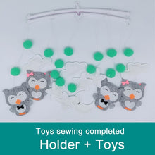 Load image into Gallery viewer, Baby Mobile Rattles Toys 0-12 Months for Baby Newborn Crib Bed Bell Oyuncak Toddler Rattles Carousel for Cots Kids Handmade Toy