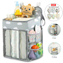 Load image into Gallery viewer, Newborn Baby Bed/Crib Hanging Storage Organizer