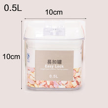 Load image into Gallery viewer, Purchase Set [Send 1 Sticker + 1 Pen] Food storage container Acrylic kitchen storage multigrain storage jar transparent sealed