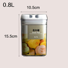 Load image into Gallery viewer, Purchase Set [Send 1 Sticker + 1 Pen] Food storage container Acrylic kitchen storage multigrain storage jar transparent sealed