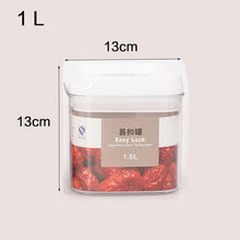 Load image into Gallery viewer, Purchase Set [Send 1 Sticker + 1 Pen] Food storage container Acrylic kitchen storage multigrain storage jar transparent sealed