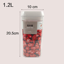 Load image into Gallery viewer, Purchase Set [Send 1 Sticker + 1 Pen] Food storage container Acrylic kitchen storage multigrain storage jar transparent sealed