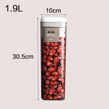 Load image into Gallery viewer, Purchase Set [Send 1 Sticker + 1 Pen] Food storage container Acrylic kitchen storage multigrain storage jar transparent sealed