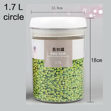 Load image into Gallery viewer, Purchase Set [Send 1 Sticker + 1 Pen] Food storage container Acrylic kitchen storage multigrain storage jar transparent sealed